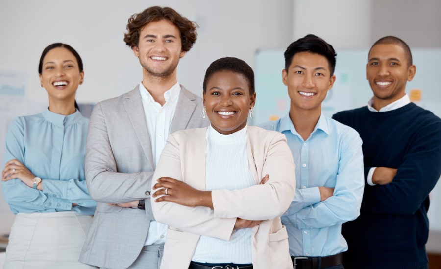 A multinational team