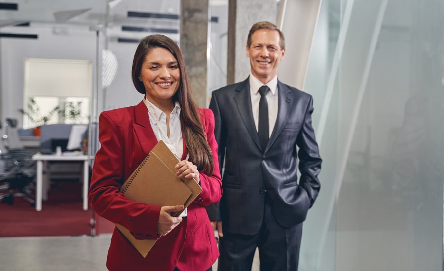 An employer and a manager